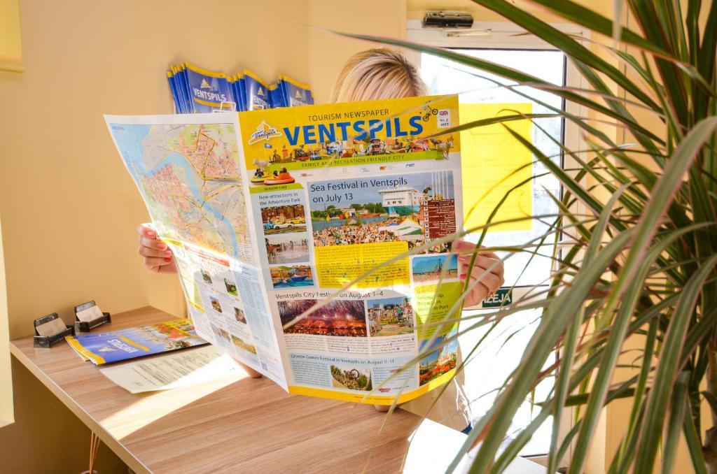Veldzes Nams Hotell Ventspils Eksteriør bilde